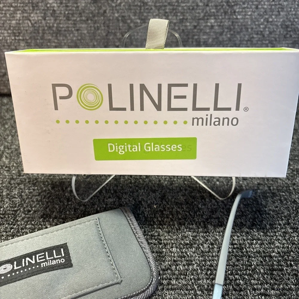 Polinelli® MILANO Quality‎ Premium Digital Glasses~Piano Grey P101
